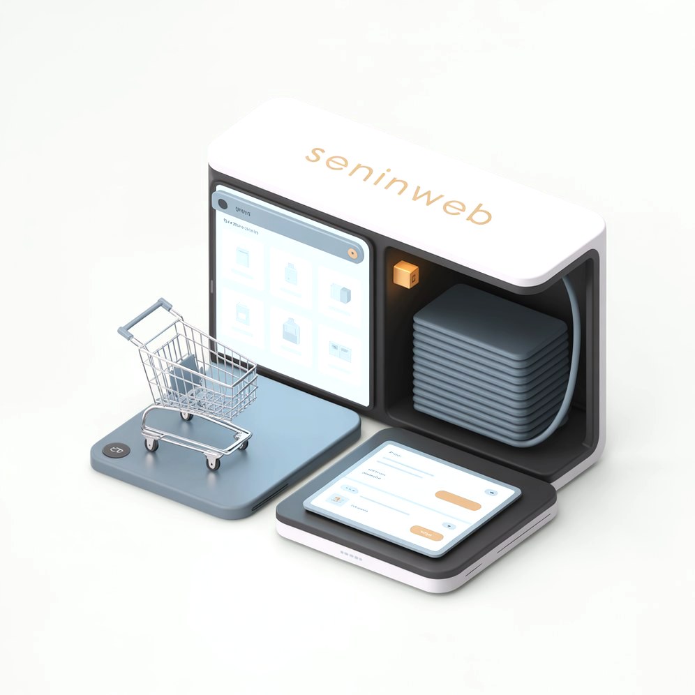 Online store with product catalogue, shopping cart and checkout